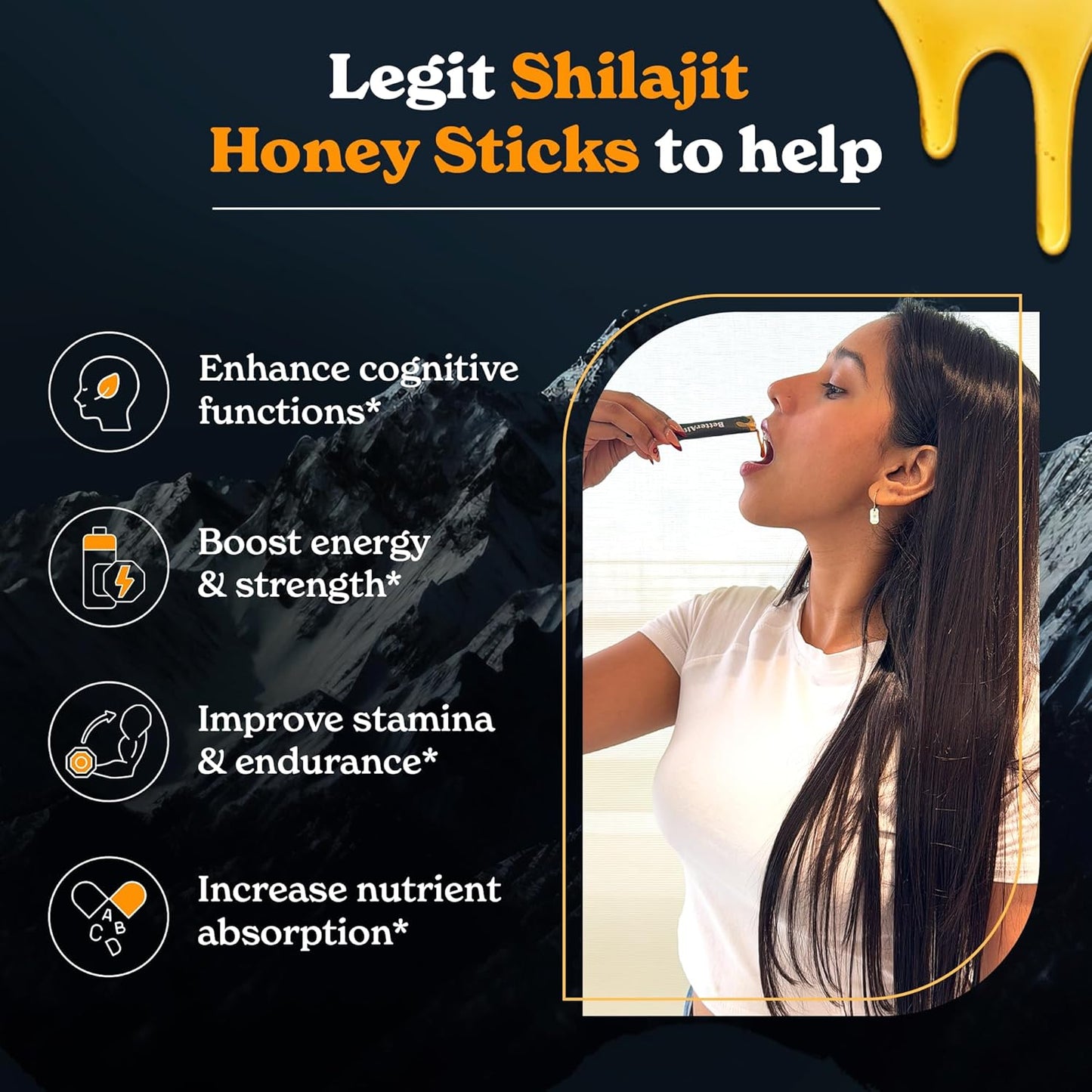 Barras de Shilajit del Himalaya BetterAltâ„¢