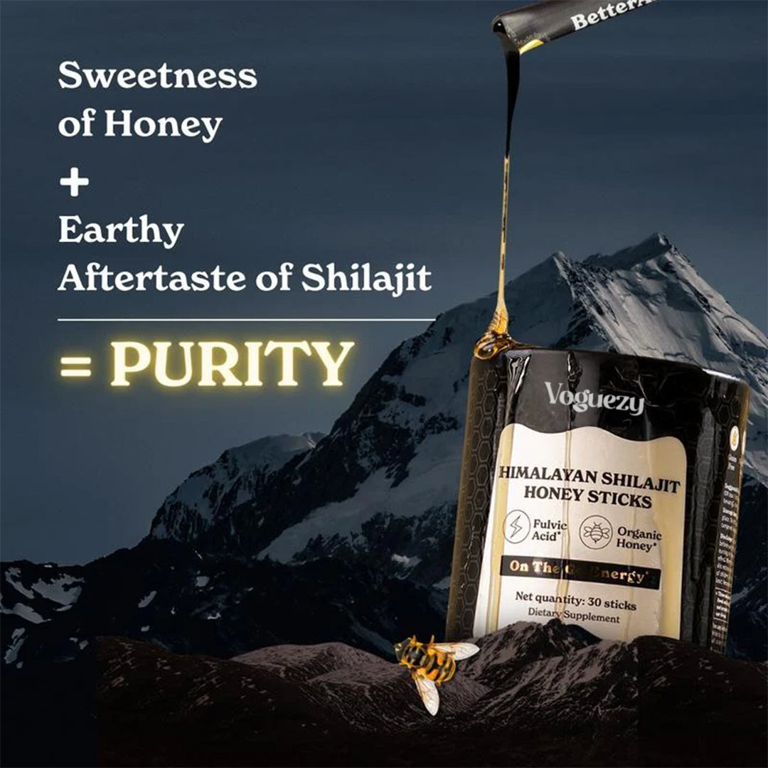 Shilajit Raw Honey Sticks